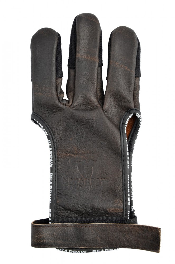Schießhandschuh Speed glove EXCLUSIVE Büffelleder Bearpaw, Bogenhandschuh XS-XL